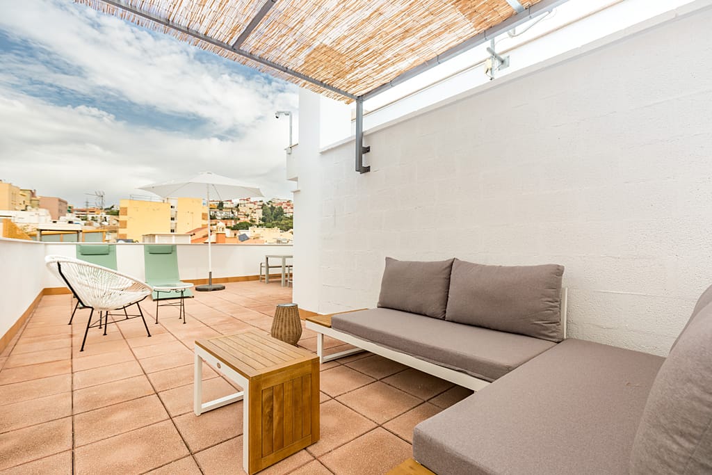 apartamento terraza Teatro Suites City Flat