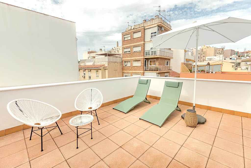 apartamento terraza Teatro Suites City Flat